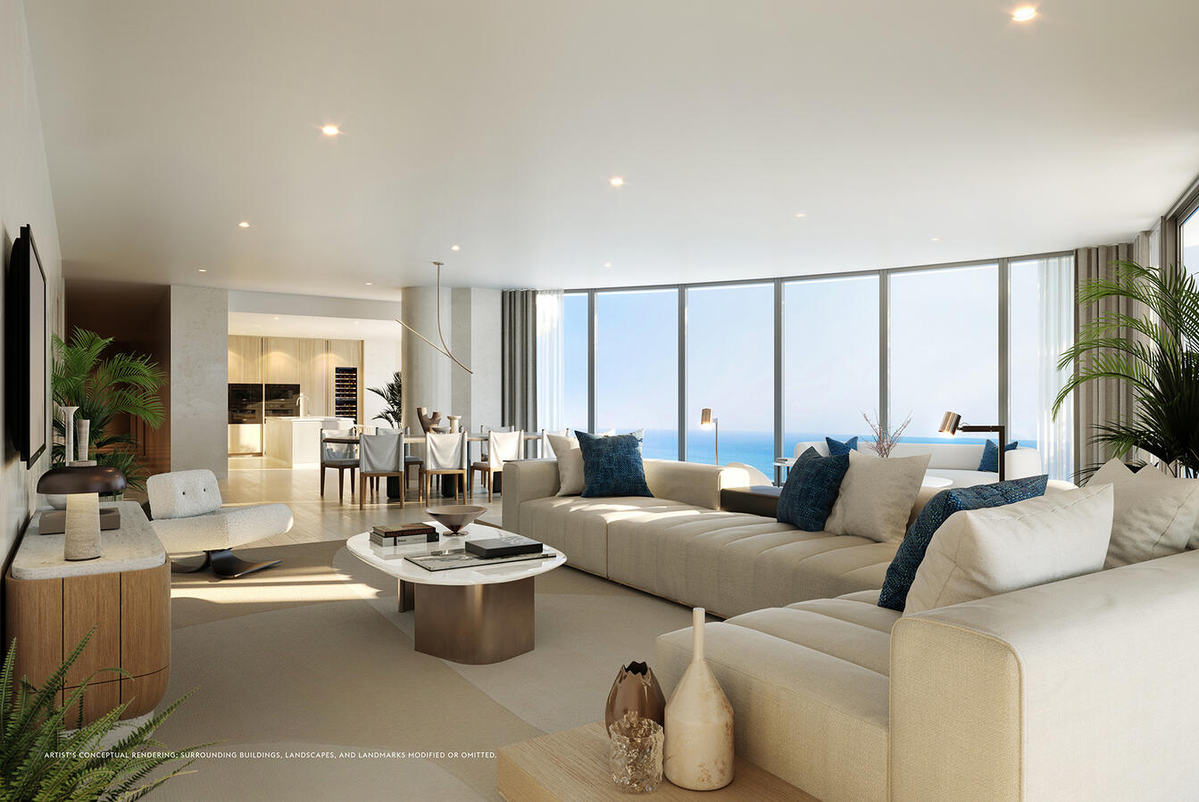 Sala de estar y cocina